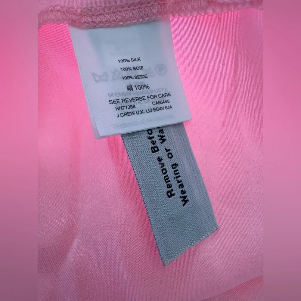 NWT J.Crew off-the-shoulder top in silk shantung Size 10 - Picture 7 of 8